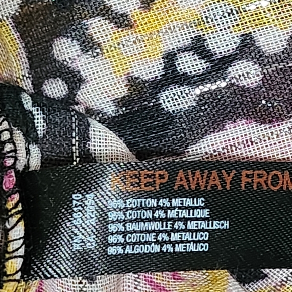 BY ANTHROPOLOGIE Cutout Maxi Dress Womens Medium Black Boho Metallic Resort - Picture 11 of 12